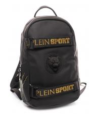 PLEIN SPORT ALPHA Rucsac negru-auriu - Rucsacuri pentru laptop - 4