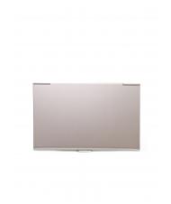 SPALDING Porta Biglietti da Visita Din piele si aluminiu roșu - Portofele bărbați - 3