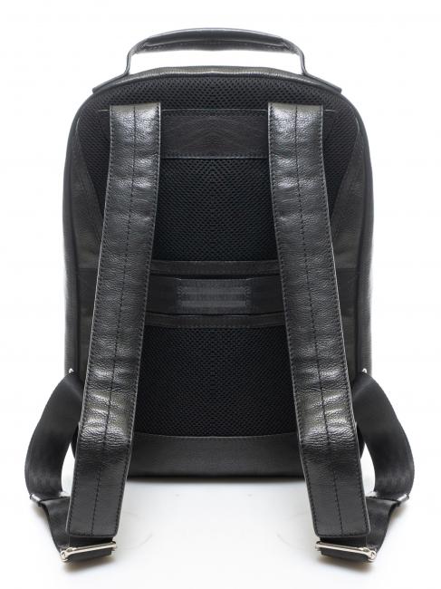TECH Rucsac din piele pentru laptop de 13". negru - Rucsacuri pentru laptop