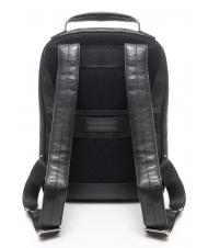 UNGARO TECH Rucsac din piele pentru laptop de 13". negru - Rucsacuri pentru laptop - 3