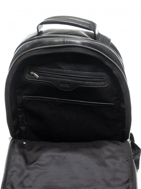 TECH Rucsac din piele pentru laptop de 13". negru - Rucsacuri pentru laptop