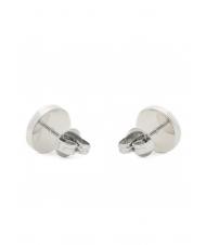 GUESS BUTTON LOGO AND CRYSTAL STUDS Cercei SILVER - Cercei - 3