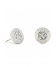 GUESS BUTTON LOGO AND CRYSTAL STUDS Cercei SILVER - Cercei - 4