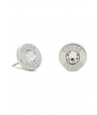 GUESS CLEAR CRYSTAL AND LOGO STUDS Cercei SILVER - Cercei - 4