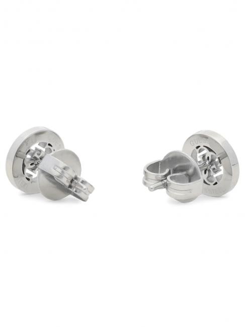 4G LOGO CRYSTAL STUD Cercei SILVER - Cercei