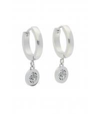 GUESS 4G CHARM AND CRYSTALS HUGGIES Cercei SILVER - Cercei - 3