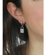GUESS 4G PADLOCK HUGGIES Cercei SILVER - Cercei - 2