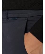 CALVIN KLEIN Sateen chino  Pantaloni din bumbac, slim fit Calvin Navy - Pantaloni - 3
