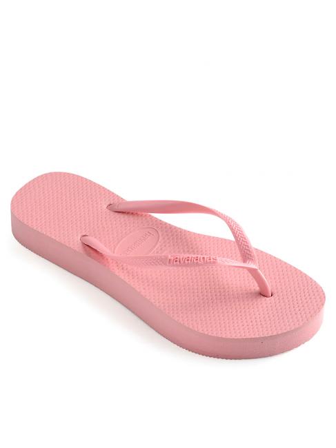 SLIM FLATFORM SLIM FLATFORM Flip-flops pentru femei macaron roz - Pantofi femei