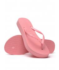 HAVAIANAS SLIM FLATFORM SLIM FLATFORM Flip-flops pentru femei macaron roz - Pantofi femei - 5