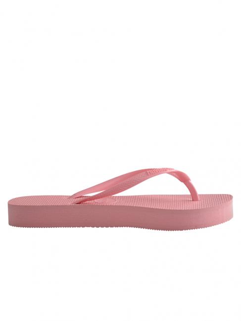 SLIM FLATFORM SLIM FLATFORM Flip-flops pentru femei macaron roz - Pantofi femei