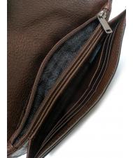 PIQUADRO CAMPIONARIO - WOSTOK Husa telefon mobil din piele MORO - Genți femei - 2