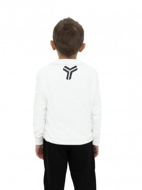 HEEP Set hanorac și pantaloni alb murdar / negru - Treninguri pentru copii