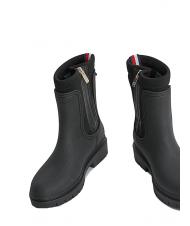 TOMMY HILFIGER RAIN BOOT ANKLE Botine impermeabile BLACK - Pantofi femei - 4