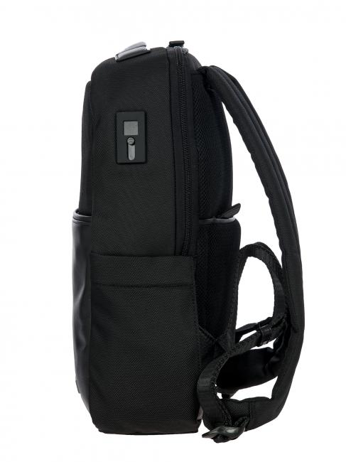 MONZA Rucsac extensibil pentru computer de 14" cu USB negru / negru - Rucsacuri pentru laptop