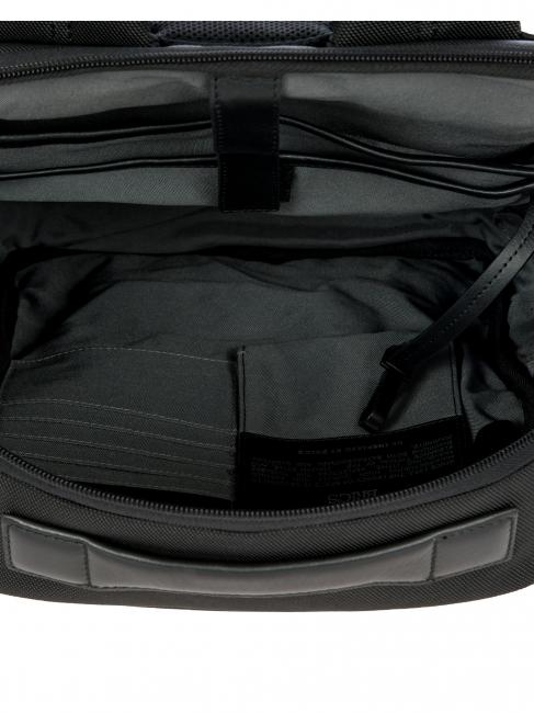 MONZA Rucsac extensibil pentru computer de 14" cu USB negru / negru - Rucsacuri pentru laptop