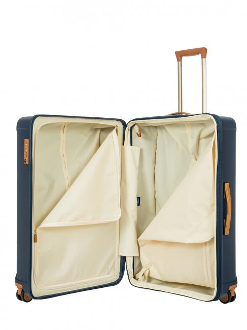 CAPRI Cărucior mare cu port USB albastru - Trolere rigide