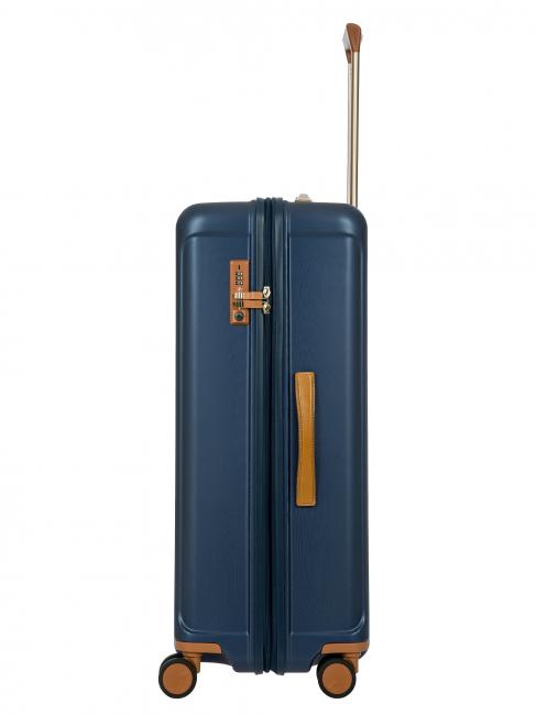 CAPRI Cărucior mare cu port USB albastru - Trolere rigide