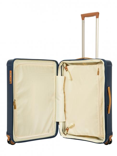 CAPRI Cărucior mediu cu port USB albastru - Trolere rigide