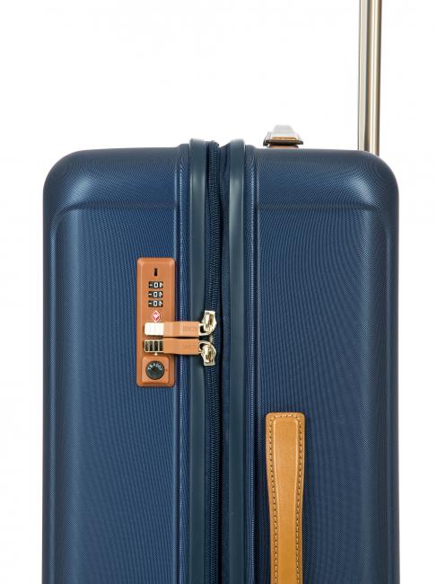 CAPRI Cărucior mediu cu port USB albastru - Trolere rigide