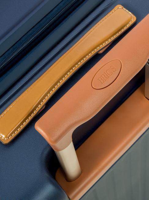 CAPRI Cărucior mediu cu port USB albastru - Trolere rigide