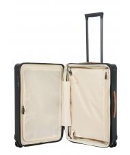 BRIC’S CAPRI Cărucior mediu cu port USB negru - Trolere rigide - 3