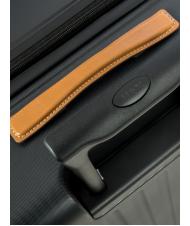 BRIC’S CAPRI Cărucior mediu cu port USB negru - Trolere rigide - 9