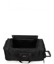 EASTPAK LEATHERFACE M + Geanta cu troler mediu BLACK - Trolere semirigide - 5