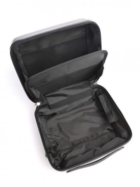 LOGODUCK + Husă de frumusețe rigidă cu curea de umăr BLACK - Truse de toaletă