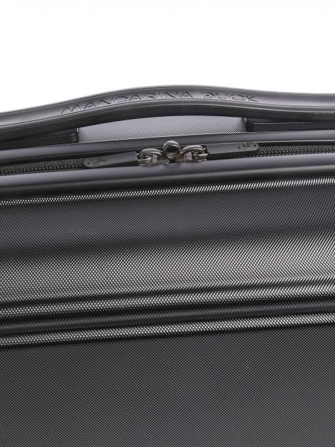 LOGODUCK + Husă de frumusețe rigidă cu curea de umăr BLACK - Truse de toaletă