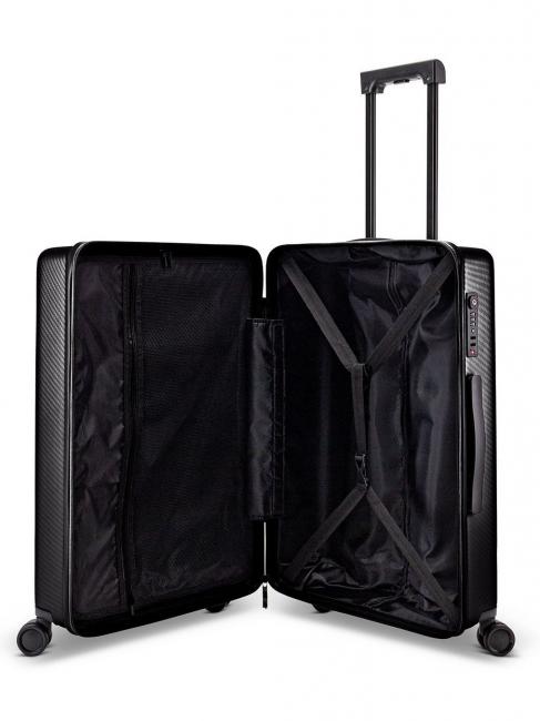 CHINOOK Carucior de marime mare negru - Trolere rigide