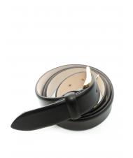 LESAC Cintura in pelle liscia  negru - Curele - 3