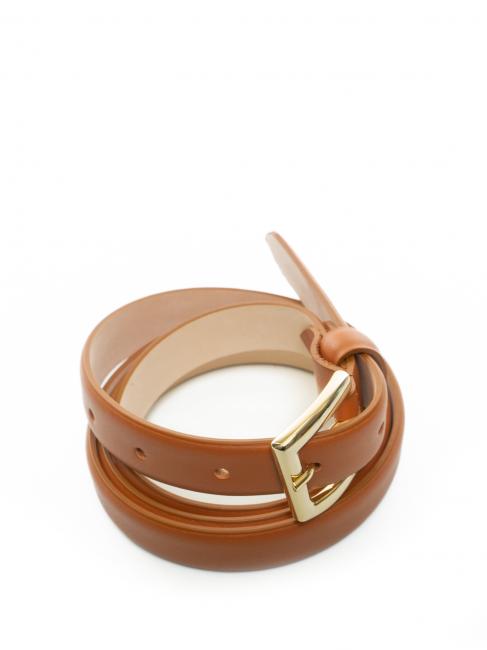 Cintura sottile in pelle liscia  picant - Curele