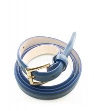 LESAC Cintura sottile in pelle liscia  marin - Curele - 3