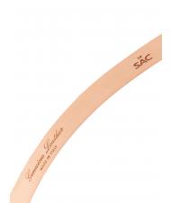 LESAC Cintura sottile in pelle liscia  marin - Curele - 4