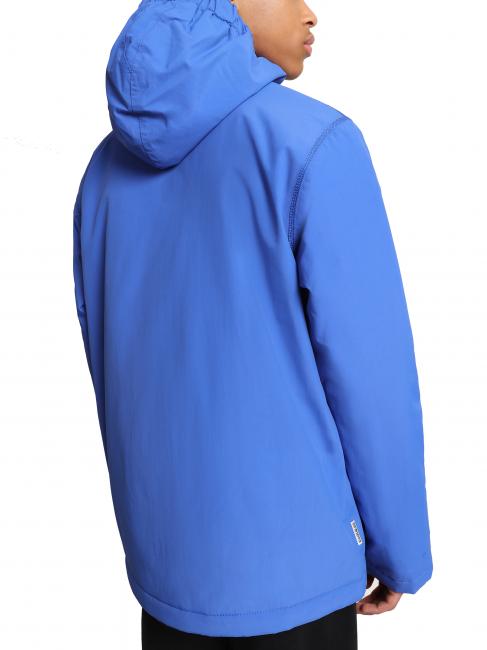 KIDS RAINFOREST PKT 1 Jacheta cu gluga albastru orbitor - Jachete pentru copii