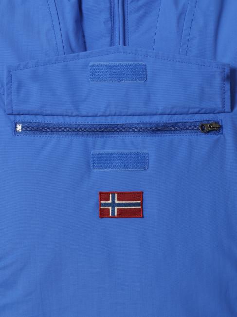 KIDS RAINFOREST PKT 1 Jacheta cu gluga albastru orbitor - Jachete pentru copii