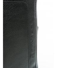 PIQUADRO X1 Rucsac din piele, suport pentru pc de 15,6". negru - Rucsacuri pentru laptop - 3