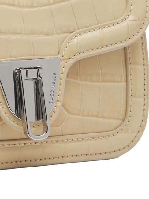 MARVIN TWIST Croco Shiny Soft Mini Geanta din piele mătase - Genți femei