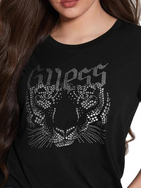 LOGO TIGER EASY Tricou cu crampoane jetbla - tricou