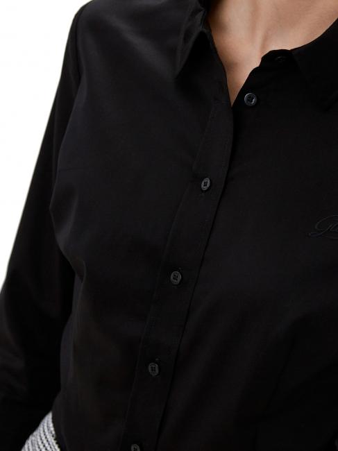 CATE Camasa cu maneca lunga jetbla - Cămăși