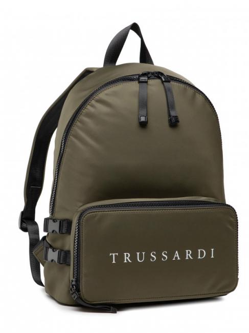 SPEEDY LETTERING Rucsac din nailon, suport pentru pc de 15,6". măsline verde / s&acirc;mbure - Rucsacuri pentru laptop