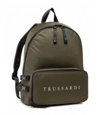 TRUSSARDI SPEEDY LETTERING Rucsac din nailon, suport pentru pc de 15,6". - Rucsacuri pentru laptop
