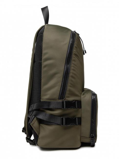 SPEEDY LETTERING Rucsac din nailon, suport pentru pc de 15,6". măsline verde / s&acirc;mbure - Rucsacuri pentru laptop