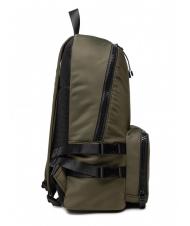 TRUSSARDI SPEEDY LETTERING Rucsac din nailon, suport pentru pc de 15,6". măsline verde / s&acirc;mbure - Rucsacuri pentru laptop - 3