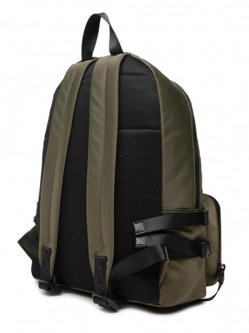 SPEEDY LETTERING Rucsac din nailon, suport pentru pc de 15,6". măsline verde / s&acirc;mbure - Rucsacuri pentru laptop