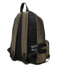TRUSSARDI SPEEDY LETTERING Rucsac din nailon, suport pentru pc de 15,6". măsline verde / s&acirc;mbure - Rucsacuri pentru laptop - 4