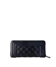 TWINSET QUILTED FRAME Portofel mare matlasat negru - Portofele femei - 2