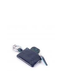 PIQUADRO BLUE SQUARE Breloc cu Connequ albastru - Portchei - 2