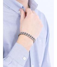 GUESS HYPE CURB CHAIN Brăţară argint antic - Brățări pentru bărbați - 2